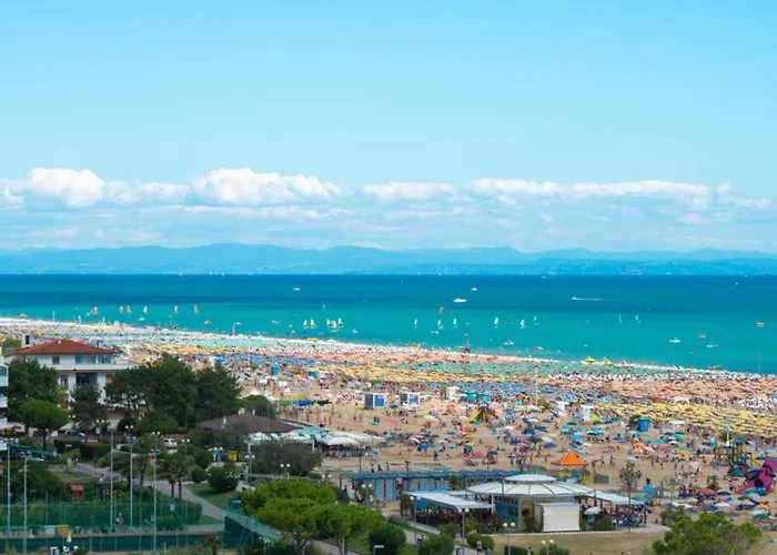 Elegant Seaview Flat With Private Terrace Lägenhet Bibione